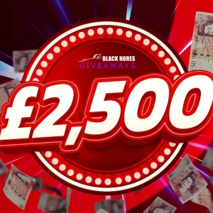 Win £2500 Pocket Money Tax Free only with Black Horse Giveaways